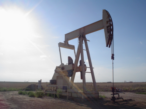 A pumpjack in Texas